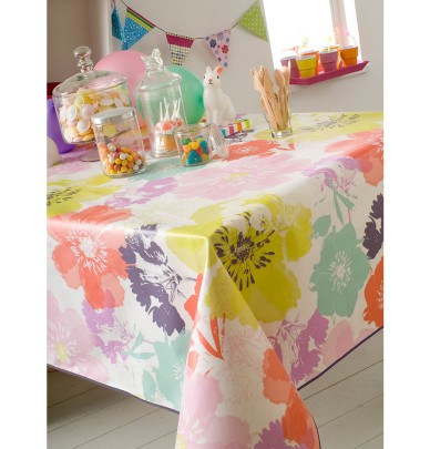 Nappe toile cirée Aquarelle Calitex
