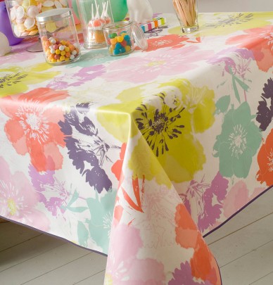 Nappe toile cirée Aquarelle Calitex