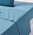Parure de lit percale Sur un fil Sylvie Thiriez - Blancollection