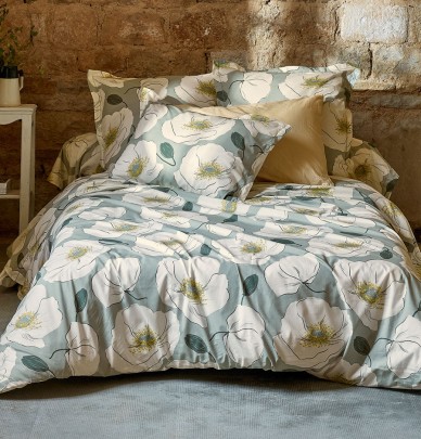 Housse de couette percale Adèle Sylvie Thiriez