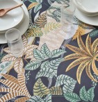 Nappe bâchette polyester Brésil Nydel - Blancollection