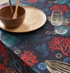 Nappe bâchette polyester Récif Nydel - Blancollection