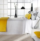 Couvre-lit jacquard Loke gris Reig Marti