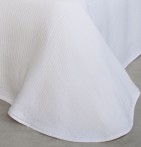 Couvre lit jacquard Kummel blanc Reig Marti - Blancollection