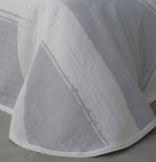 Couvre lit jacquard Giotto gris Reig Marti - Blancollection