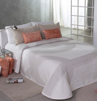 Couvre lit jacquard Giotto lin Reig Marti