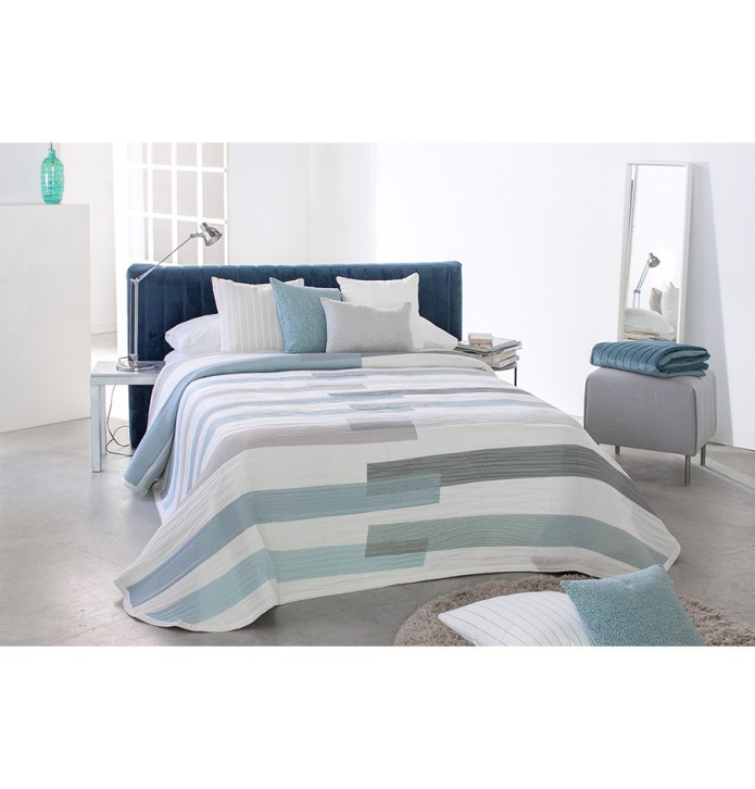 Couvre lit jacquard Ailyn Reig Marti - Blancollection