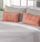 Couvre lit jacquard Giotto lin Reig Marti - Blancollection