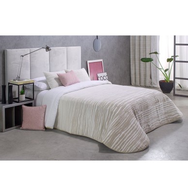 Couvre lit matelassé et ses housses coussins Eger lin Reig Marti