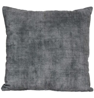 Coussin velours Darcy gris Reig Marti