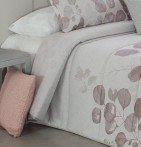 Couvre lit matelassé jacquard Viscri mauve Reig Marti - Blancollection