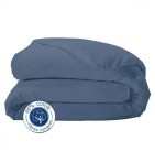 Housse de couette bleu orage Tradilinge