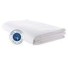 Drap coton blanc