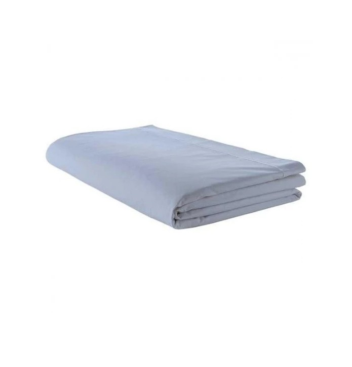 Drap coton bleu céleste Tradilinge