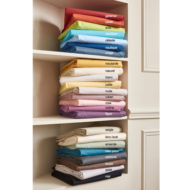 Drap coton uni Tradilinge - Blancollection