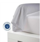 Taie de traversin gris galet Tradilinge