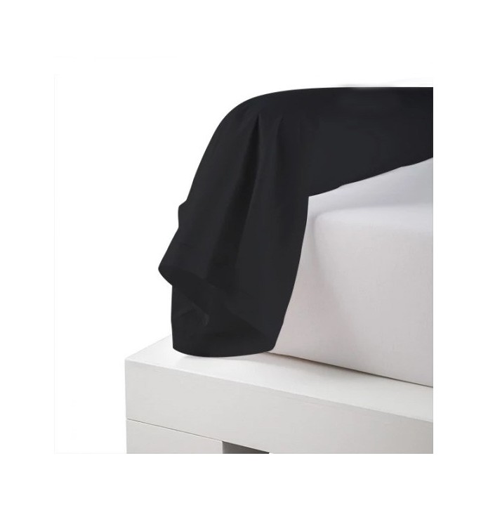 Taie de traversin noire Tradilinge