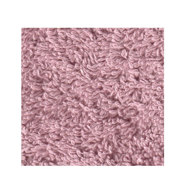 Serviettes de toilette coton bio bois de rose Aquanatura - Blancollection