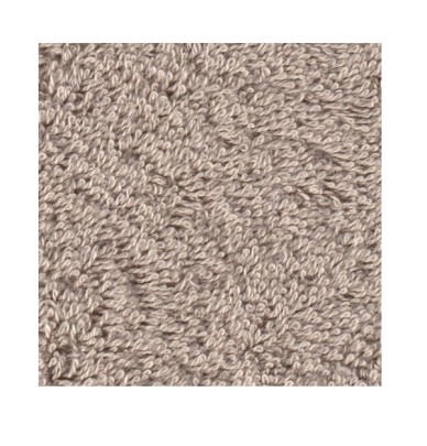 Serviette de toilette coton bio sable Aquanatura