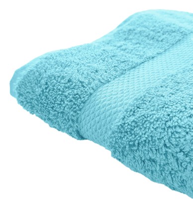 Serviette de toilette coton bio lagon Aquanatura