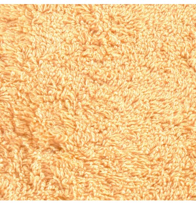 Serviette de toilette coton bio jaune soleil Aquanatura