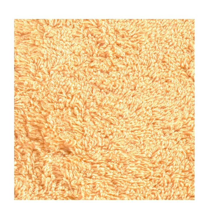 Serviettes de toilette coton bio jaune soleil Aquanatura - Blancollection