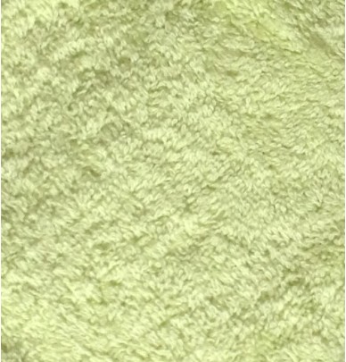 Serviette de toilette coton bio vert tilleul Aquanatura