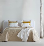 Couvre lit matelassé Maïa lin Antilo