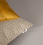 Lot de 2 housses coussins Maïa lin Antilo - Blancollection
