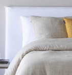 Lot de 2 housses coussins Yanay lin Antilo - Blancollection