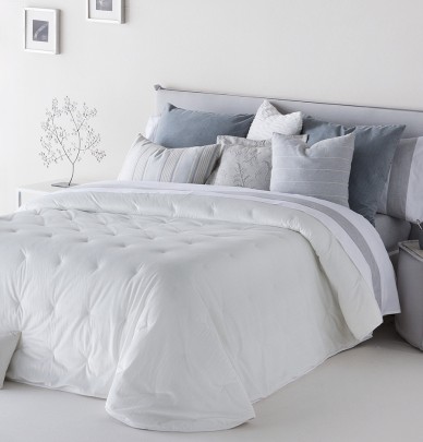 Couvre lit matelassé Jess blanc Antilo