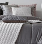 Housse coussin velours Naroa blanc Antilo - Blancollection