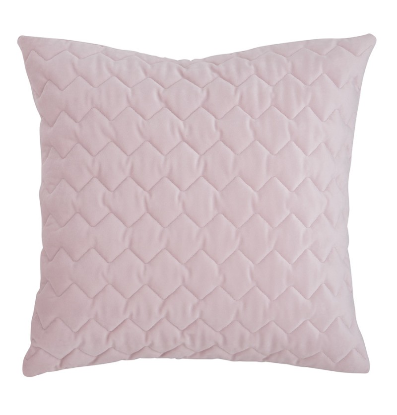 Coussin velours Naroa rose pâle Antilo