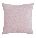 Coussin velours Naroa rose pâle Antilo