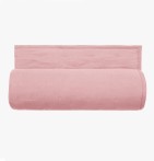 Couvre lit matelassé Céleste rose Vent du Sud