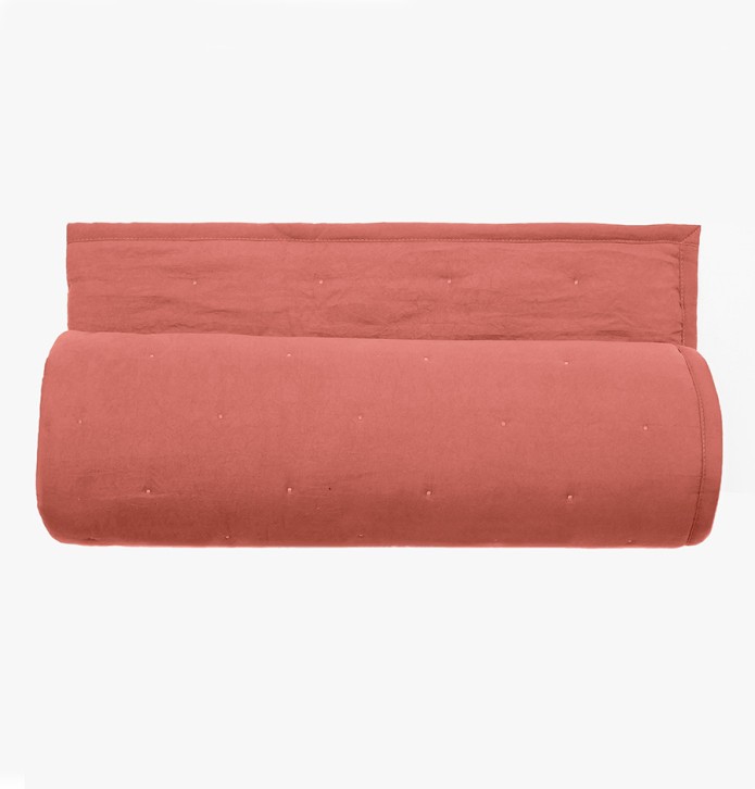 Couvre lit matelassé Céleste pêche Vent du Sud