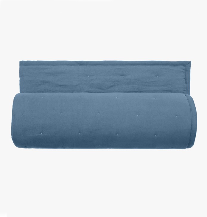 Couvre lit matelassé Céleste orage Vent du Sud