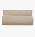 Couvre lit matelassé Céleste loutre Vent du Sud