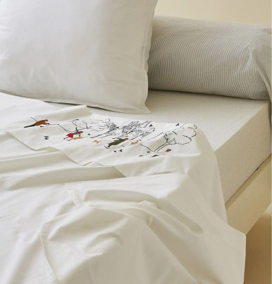 Drap percale Central Park Sylvie Thiriez
