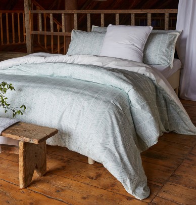 Housse de couette percale Spitzberg Sylvie Thiriez