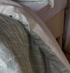 Housse de couette percale Spitzberg Sylvie Thiriez - Blancollection