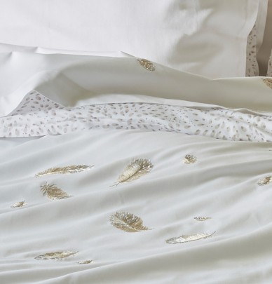 Housse de couette satin Nina Sylvie Thiriez