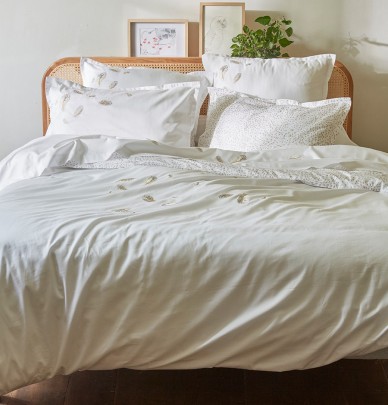 Housse de couette satin Nina Sylvie Thiriez