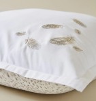 Parure de lit satin Nina Sylvie Thiriez - Blancollection
