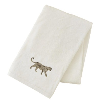 Drap de bain Léo crème Sylvie Thiriez