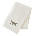 Drap de bain Léo crème Sylvie Thiriez