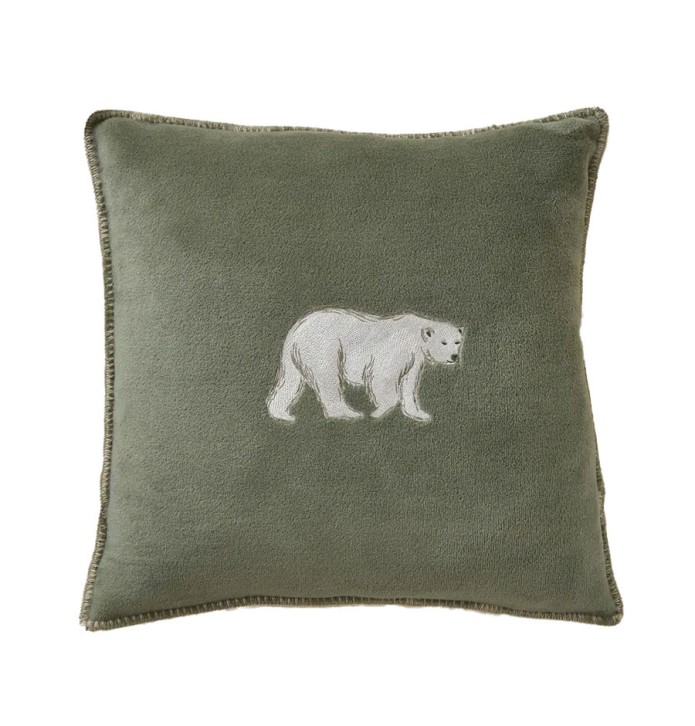 Housse coussin polaire Spitzberg Sylvie Thiriez