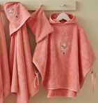 Poncho de bain Maïa Sylvie Thiriez - Blancollection
