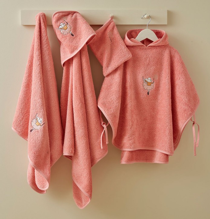 Poncho de bain Maïa Sylvie Thiriez - Blancollection