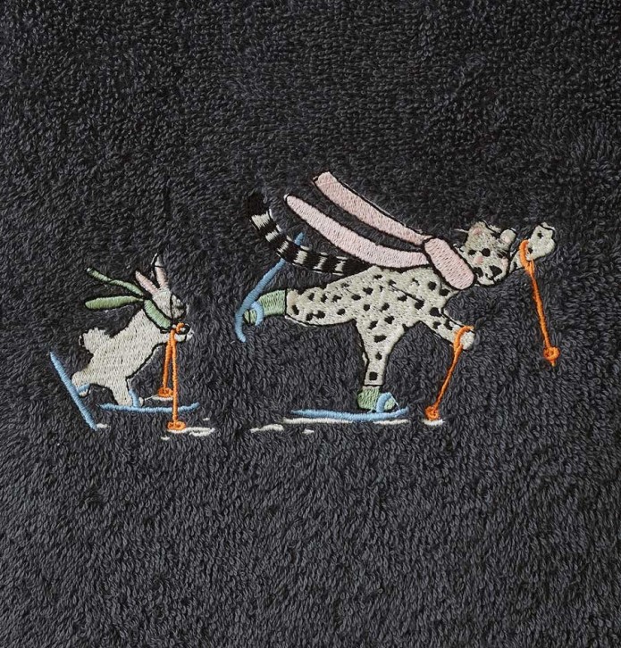Sortie de bain Alphonse et Sophie Sylvie Thiriez - Blancollection